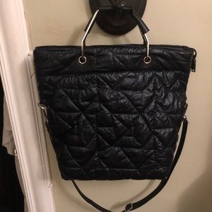 INZI Quilted Handbag With Removable Crossbody Strap NWOT